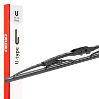 AMIO Metalna metlica brisača U-Tip 19" 480mm, kuka U-Tip, 04009